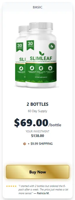 slimleaf 2 bottles price